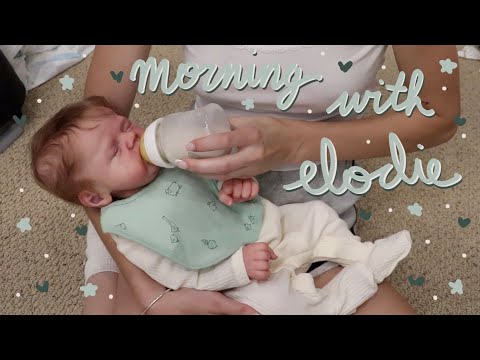 Morning Roleplay with Silicone Baby Elodie | Kelli Maple