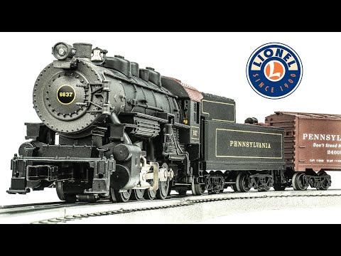 Lionel O-Gauge Pennsylvania Flyer Electric Model Train Set Unboxing & Review