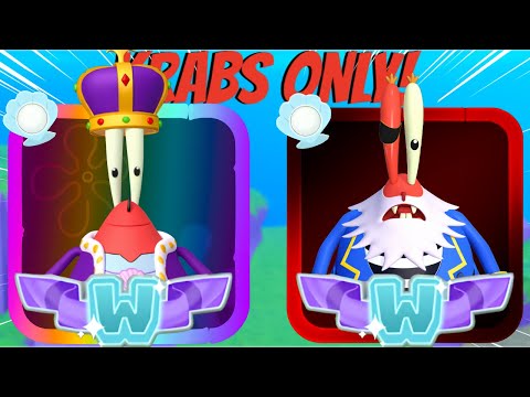 Using MR KRABS Units ONLY!