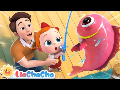 12345 Once I Caught a Fish Alive | Number Song + More Kids Songs & Nursery Rhymes | LiaChaCha