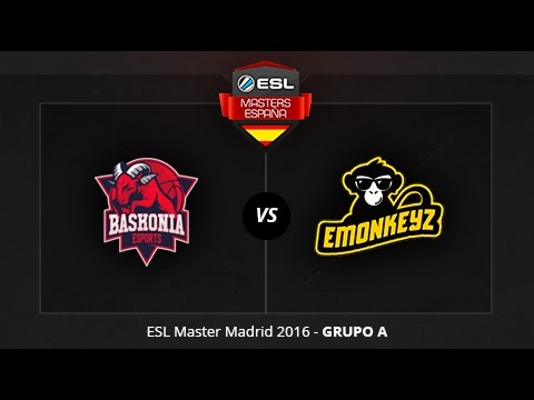 ThunderX3 Baskonia vs. eMonkeyz Club - Día 1 - ESL Masters Madrid 2016 - Fase de grupos