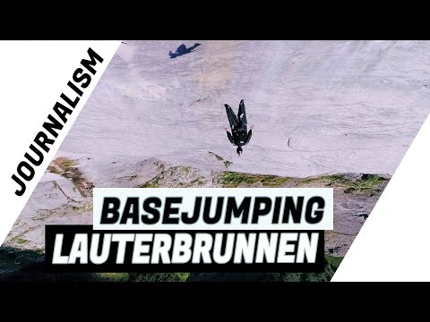 Extremsport Basejumping in Lauterbrunnen