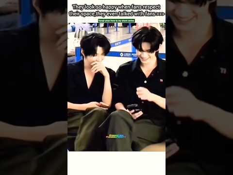 True Fans gave them space🥹, they look happy🤧#bl#blseries#shorts#tomyshore