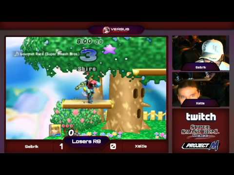 VS Weekly 8/6/14 - Losers R8 - Xaltis (Zero Suit) vs Seibrik(Mario) - Project M
