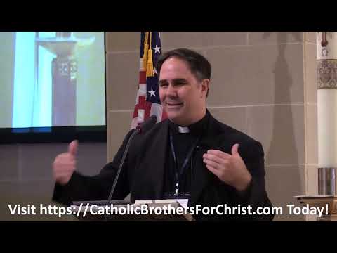 Father Calloway talked about the Holy Family and the importance of consecration to Saint Joseph