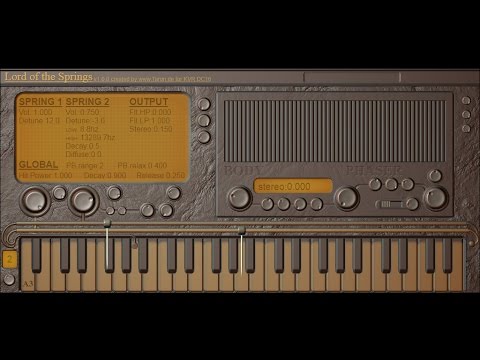 Lord of the Springs VST synthesizer