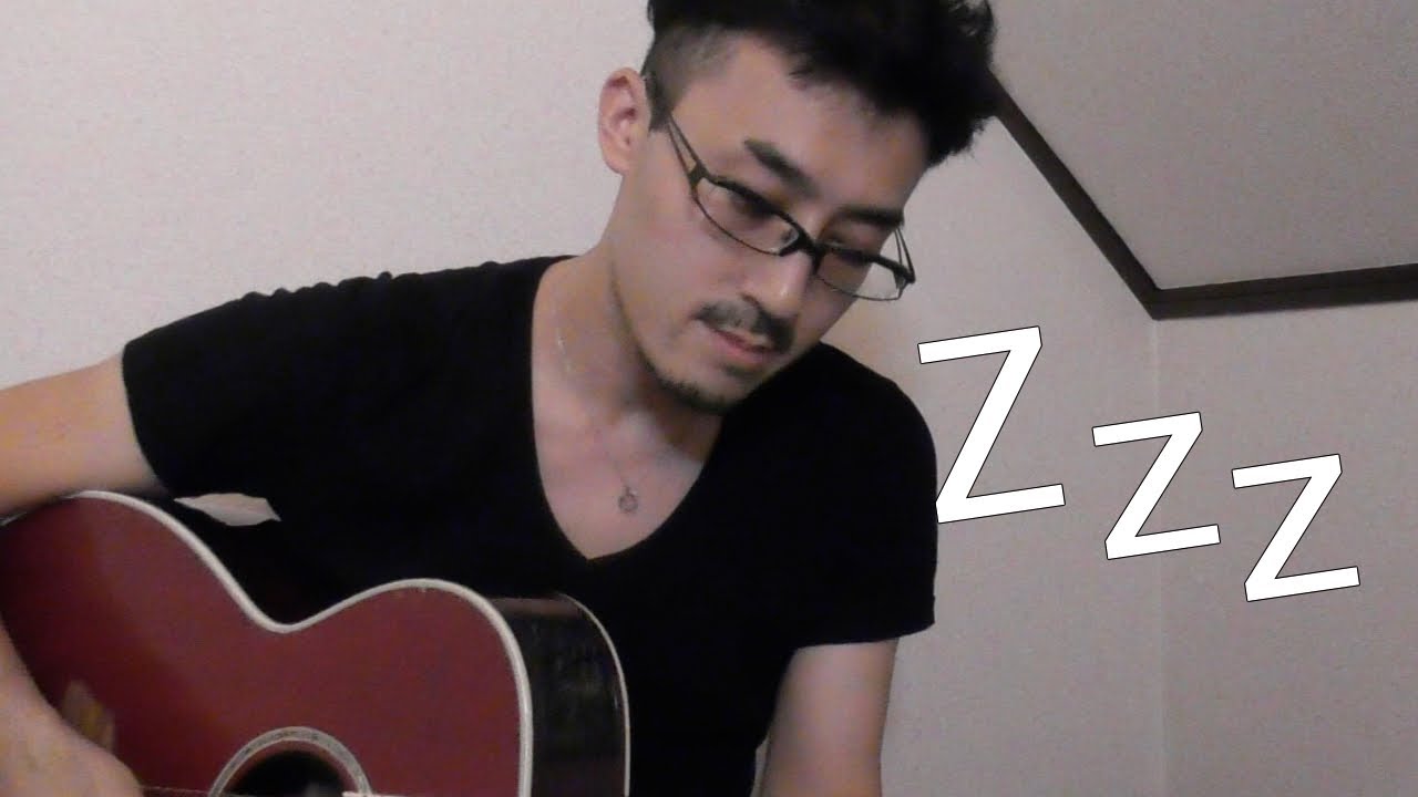 Day7「真夜中に動画を撮るおれとアコギ」