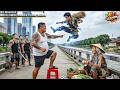 Old Vegetable Seller Attacked By Thugs Her Son Returns As A War God And Breaks Their Legs
