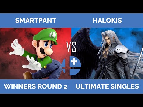 RogaSmash 199.25: SSBU Winners R2 - Smartpant (Luigi) vs Halokis (Sephiroth, Ganondorf)