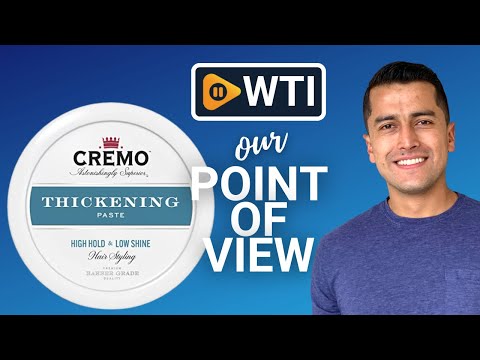 Cremo Hair Styling Paste - WTI product video review