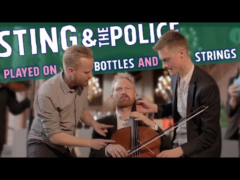 Bottle Boys & Danish String Quartet - Sting and the Police Medley on Bottles and Strings