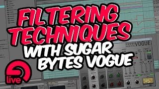 Video thumbnail for Filtering techniques with Sugar Bytes Vogue - Ableton Tutorial Tuesday Season 2 by ARTFX