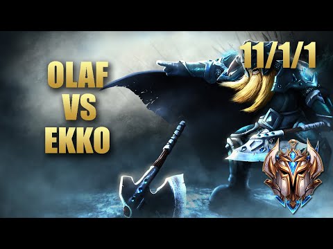 JAG Malrang Olaf Jungle Vs Ekko - KR Challenger Match Summary Patch 9.20