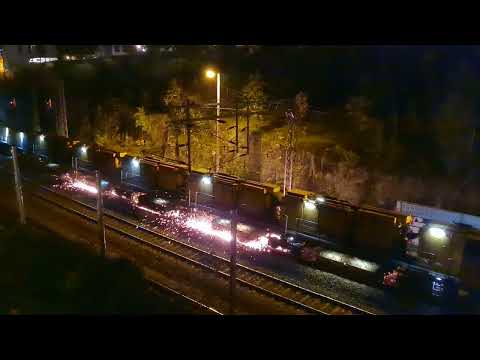 The Speno Rail Grinder at Tampere