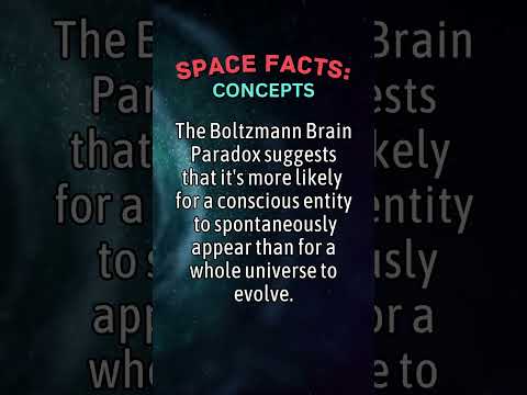 Space Facts: The Boltzmann Brain Paradox #spacefacts