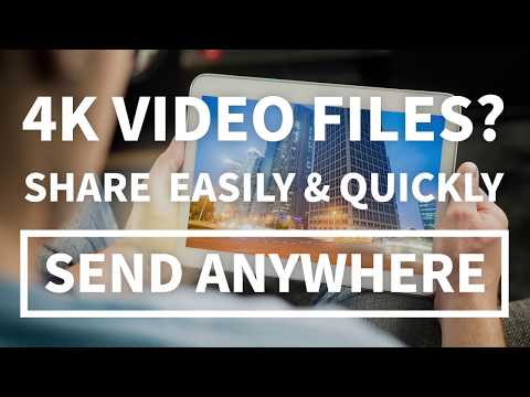 [Send Anywhere] Large video files? Not a problem!