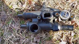 Fixing a common coolant leak with 2007-2020 Dodge, Chrysler, Jeep 1.8L-2.0L-2.4L #mechanic #carfix