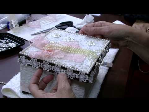 Mulher.com 14/05/2015 Vera Lúcia Francisco - Porta jóia romântico Parte 2/2