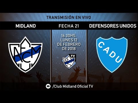 [VIVO HD] Midland Vs. Defensores Unidos / Fecha 21 - Primera C / En Vivo
