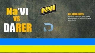 Na'Vi vs Darer 5vs5 battles @ The International 2