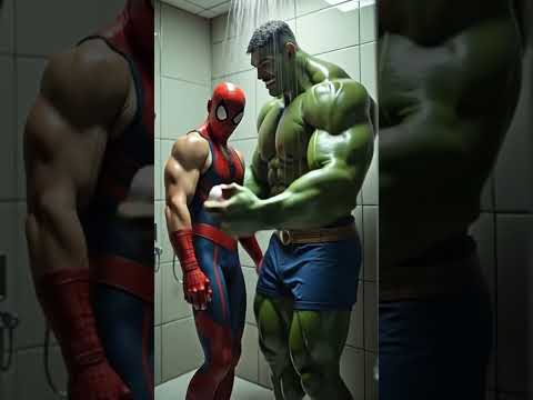 Hulk e Homem Aranha se Preparando!