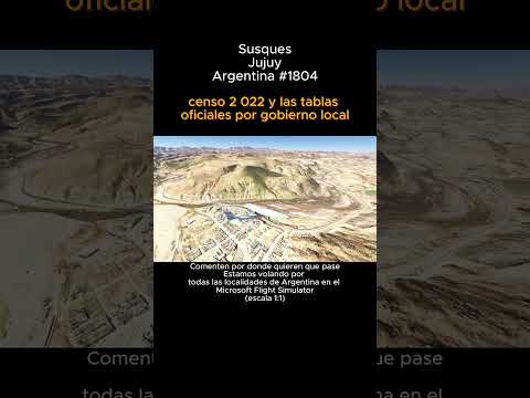 Susques, Jujuy desde el Microsoft Flight Simulator #susques #jujuy #argentina #msfs2024
