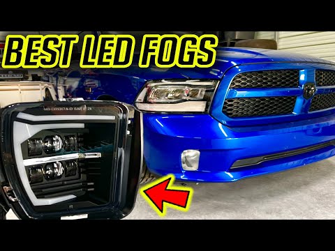 BEST 4th Gen Dodge RAM 1500 LED Fog Lights on Amazon