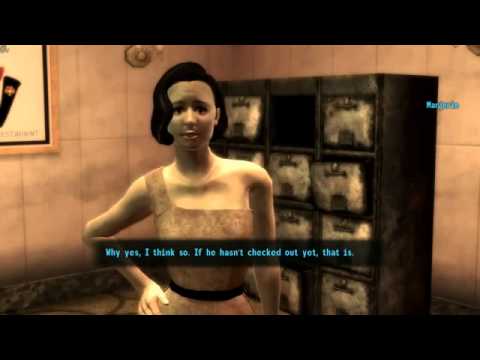 Return to Fallout New Vegas Walkthrough with Commentary Part 58   Worst Melee Battle Ever