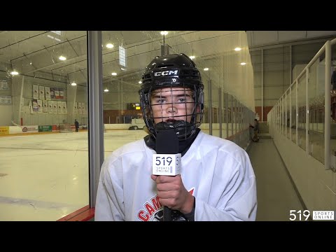 Hudson Galway gearing up for his U15 AAA hockey season in Cambridge