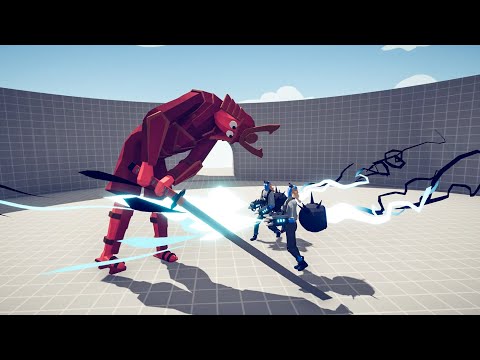 Samurai Giant vs Evil Team - Totally Accurate Battle Simulator TABS