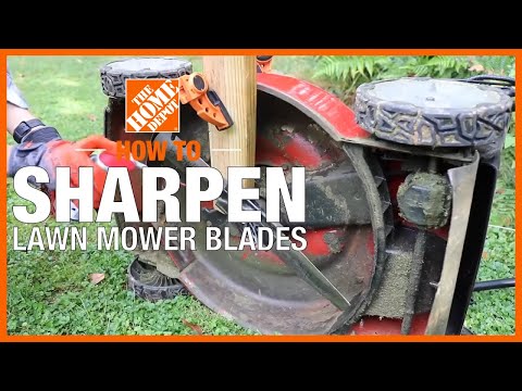 How to Sharpen Lawn Mower Blades | The Home Depot