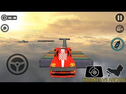 Impossible Car Tracks 3D: Red Car Driving Stunts Levels 5 to 9 - Android GamePlay 2019