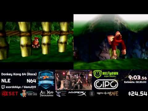 NoReset x Lan ETS 2017 - Donkey Kong 64 by Obiyo & Bismuth9