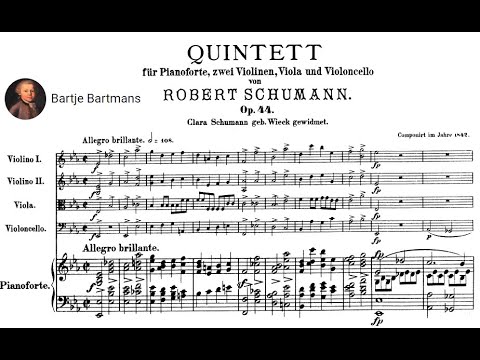 Robert Schumann - Piano Quintet,  Op. 44 (1842)