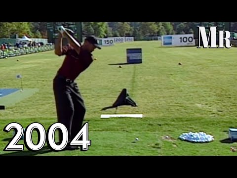 AMAZING Tiger Woods' Range Session | Golf Clinic 2004 (Subtitles)
