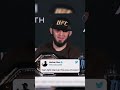 Islam responds to Nate Diaz ? #UFC284 #shorts