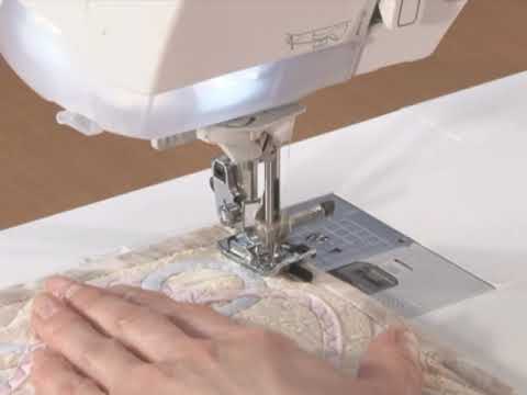 Brother Zubehör - Schattennahtfuß