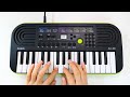 The Weeknd Blinding Lights On Casio SA 46 Mini Keyboard