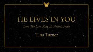 Disney Greatest Hits ǀ He Lives In You - Tina Turner