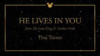 Disney Greatest Hits ǀ He Lives In You - Tina Turner