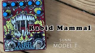 Video thumbnail for Black Arts Toneworks “Rabid Mammal” by Fuzzed Drones