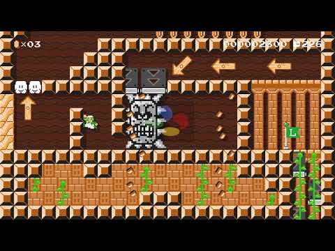 Huge Vertical Pyramid | Cool SMM2 Level