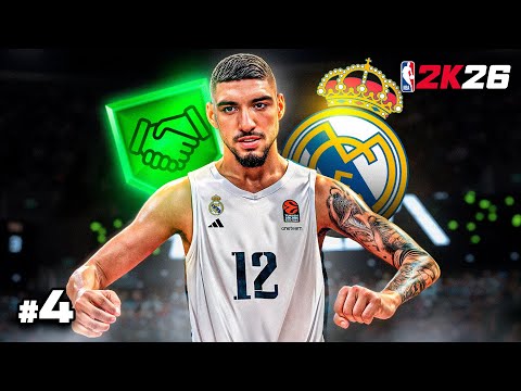 SIGNED BY REAL MADRID? | NBA 2K26 MyCareer (Ep. 4)