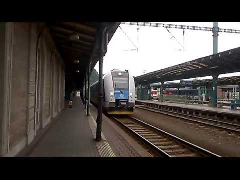Osobní vlak 6810 odjezd Děčín hl.n.