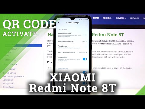 How to Allow Camera to Scan QR Codes in XIAOMI Redmi Note 8T – QR Codes Built-in Scanner