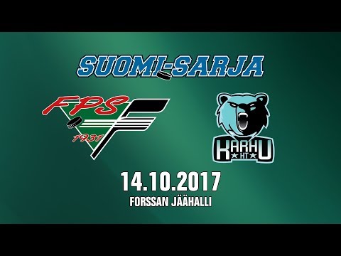 SUOMI-SARJA 2017-2018: 14.10.2017 FPS - Karhu HT 6-0