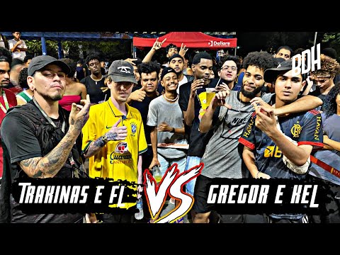TRAKINAS E FL X GREGOR E KEL (SP) - 1ª FASE - BDH174