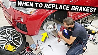 HOW TO KNOW WHEN TO REPLACE BRAKE PADS ON BMW
