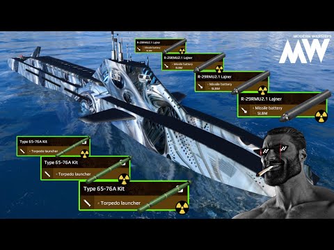 R-29RMU2.1 Lajner & Type 65-76A Kit Nuclear Combo ☢️ Real Gigachad 🔥 - Modern Warships 