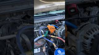 Ford 6.0 L Power stroke Oil cooler coolant back flush